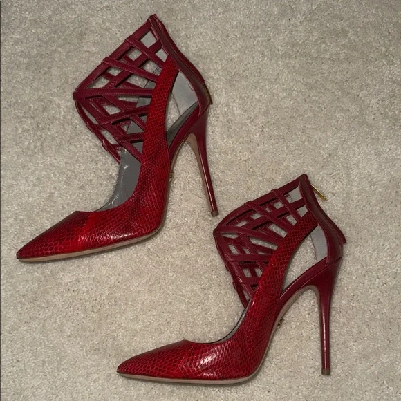 ❗️Price is firm❗️Monika Chiang Red Heels - Picture 3 of 13